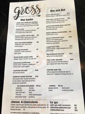 Gross Confection Bar