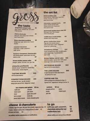Gross Confection Bar
