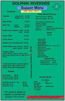 Dolphin Riverside Family Restaurant