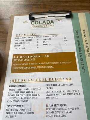 Colada Cuban Cafe & Grill