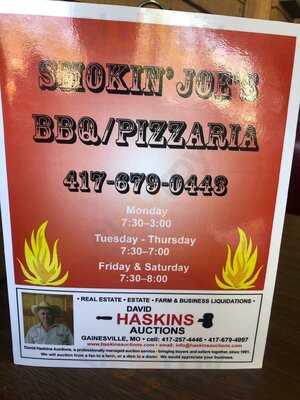 Smokin Joe’s Bbq And Pizzeria