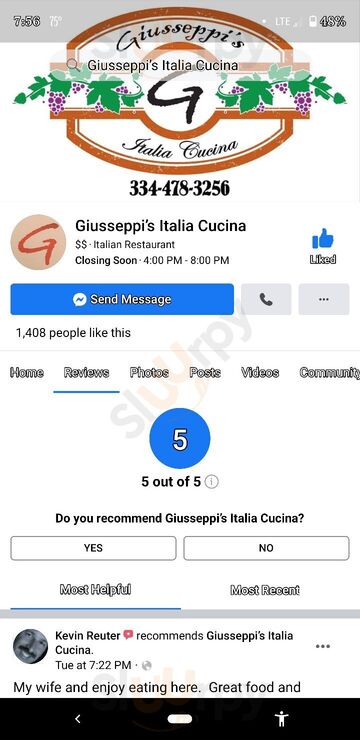Giusseppi's Italia Cucina