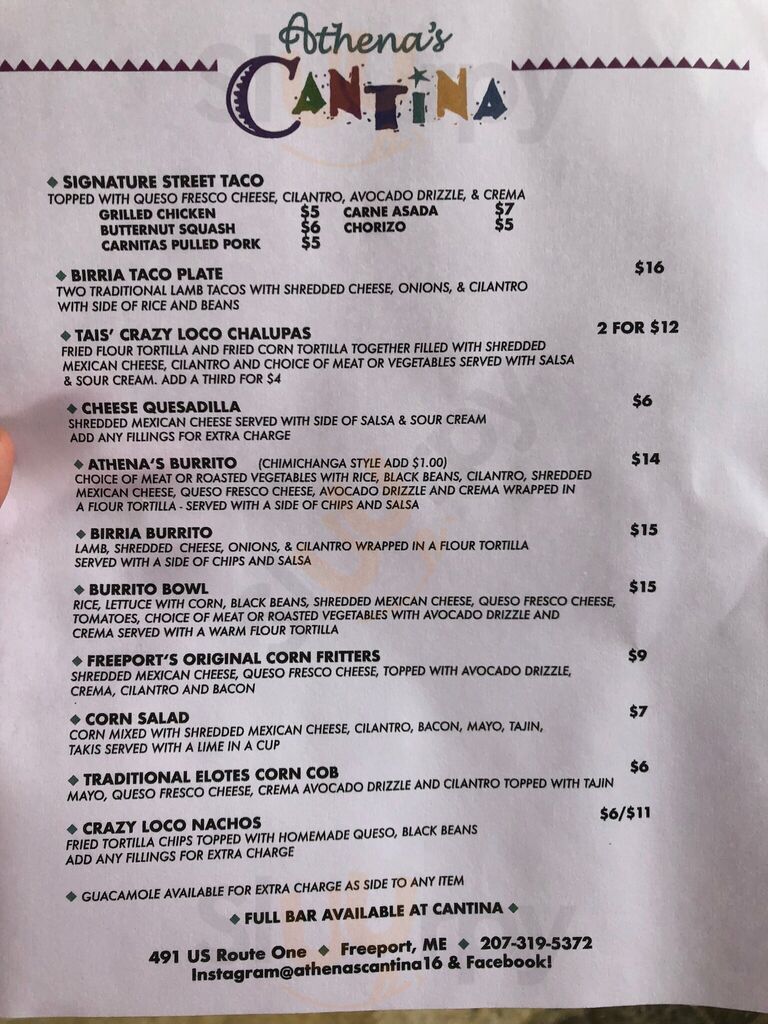 Athena's Cantina