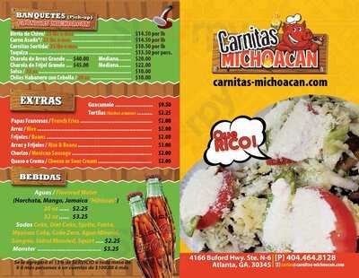 Carnitas Michoacan Mexican Food