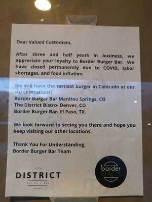 Border Burger Bar