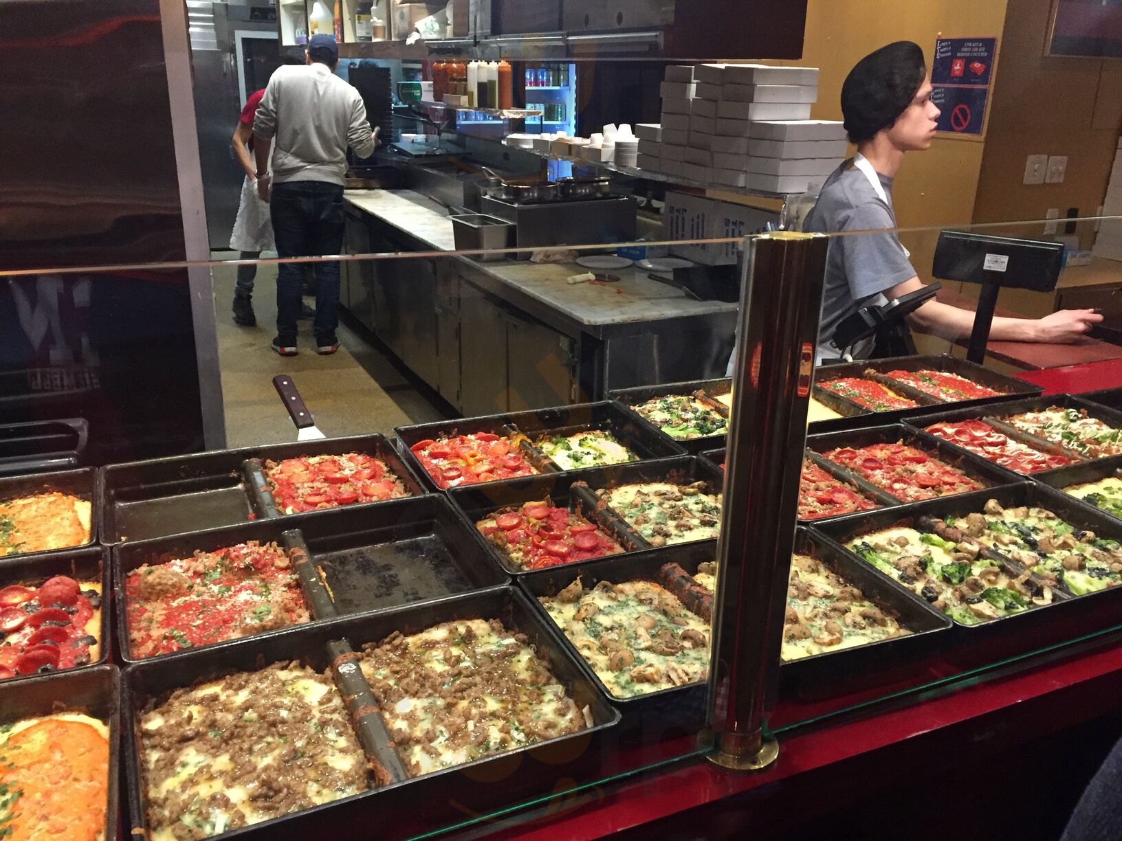 Lions & Tigers & Squares Detroit Pizza