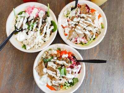 Hummus Bowls & Wraps