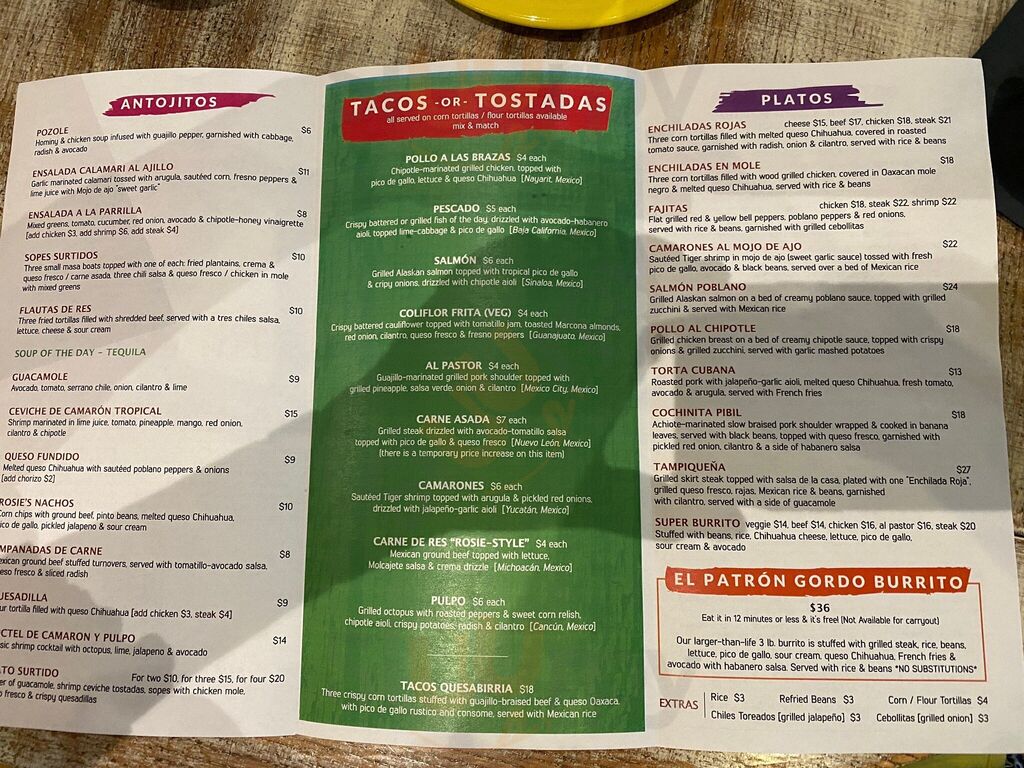 Fat Rosie's Taco & Tequila Bar