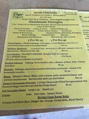 Rogie Pierogies
