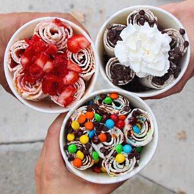 Sweet Charlie's Hand Rolled Ice Cream