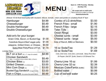 Shark Beach Burgers