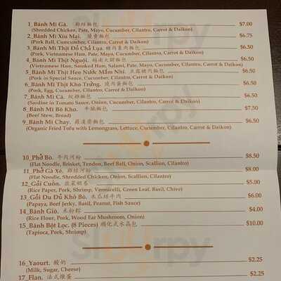 Vietnamese Sandwich Newyork - Banh Mi Co Ut