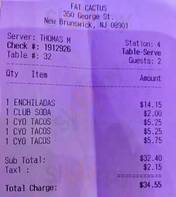 Fat Cactus Mexican Cantina