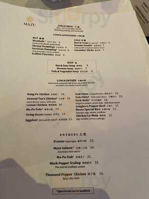 Mazu Szechuan Cuisine