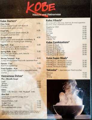 Kobe Hibachi And Vietnamese