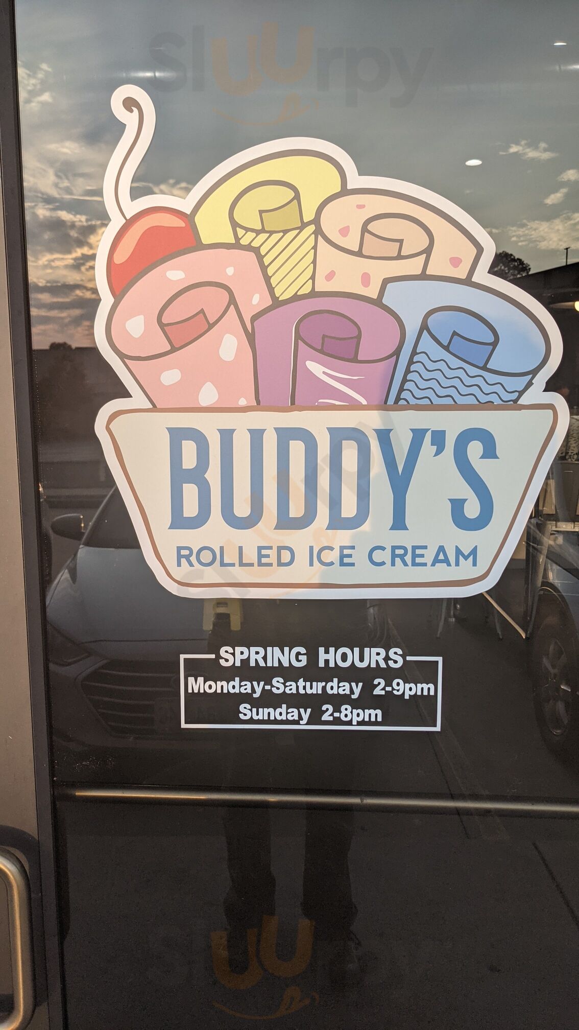 Buddy's Rolled Ice Cream