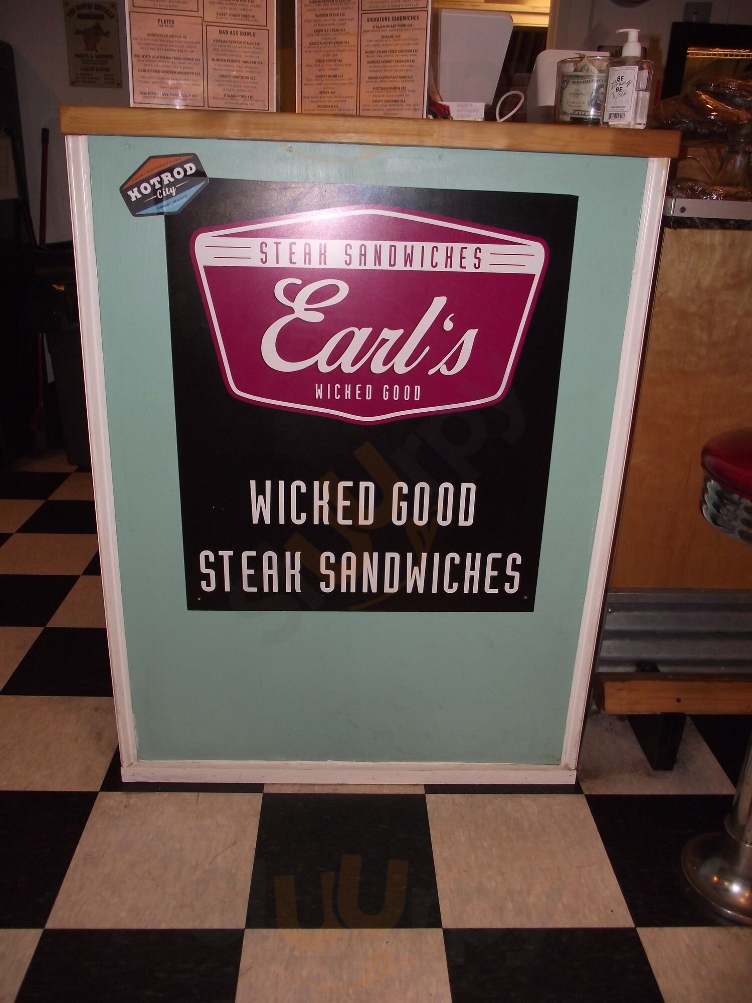 Earl's Steak Sandwiches