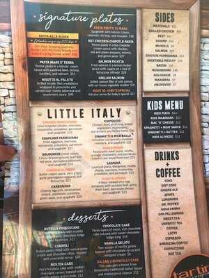 Tartini Pizzeria And Spaghetteria