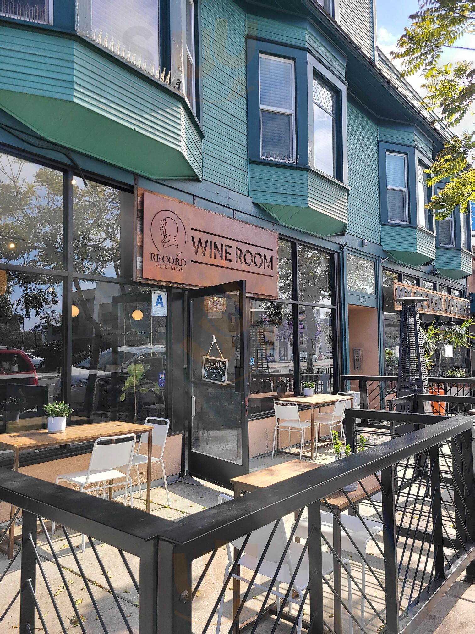 Record Family Wines Wine Room