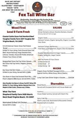 Fox Tail Wine Bar & Gastropub