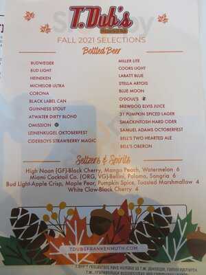 T.dub's Pizzeria & Pub