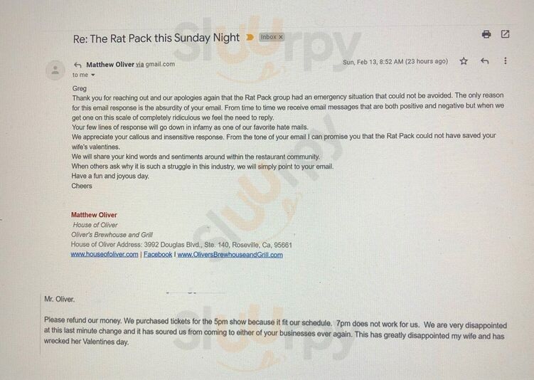 Olivers Brewhouse & Grill