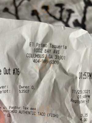 El Primo Taqueria