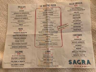 Sagra Pizza Bar West Village