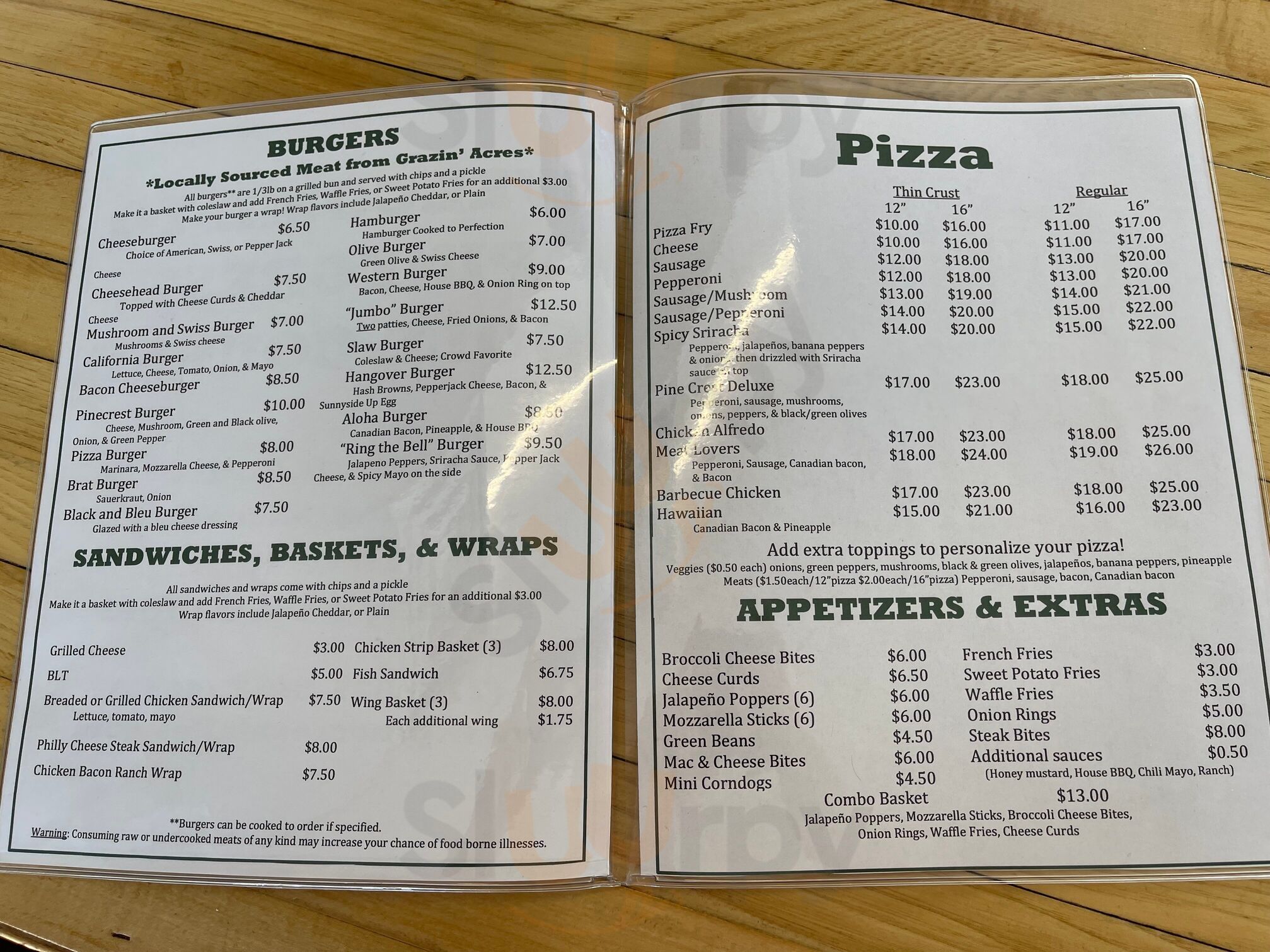 Pine Crest Bar And Restaurant