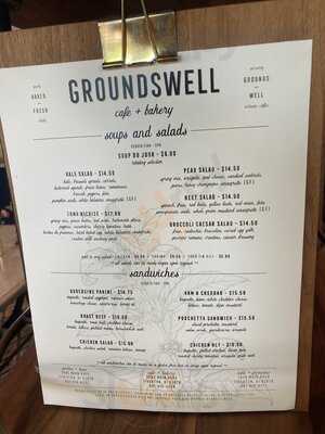 Groundswell Cafe + Bakery
