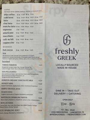 Freshly Greek