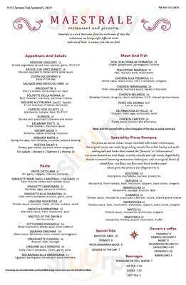 Maestrale Restaurant & Pizzeria