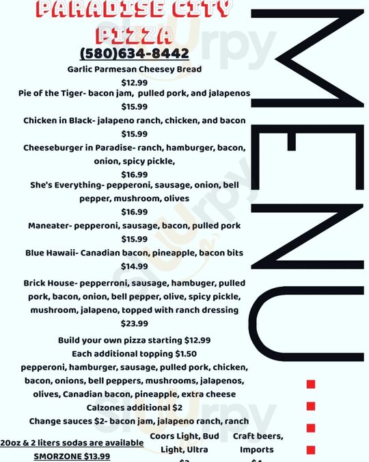 Paradise City Pizza