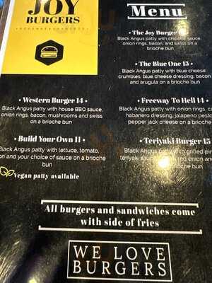 Joy Burgers