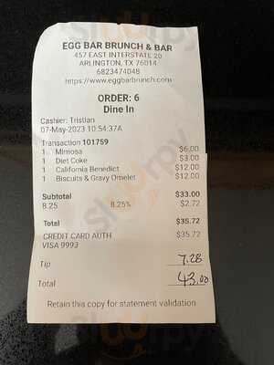 Egg Bar Brunch & Bar