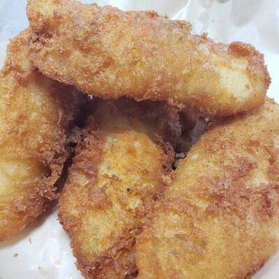 The Battered Fish And Chips