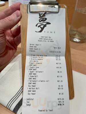 Yume Sushi Bar