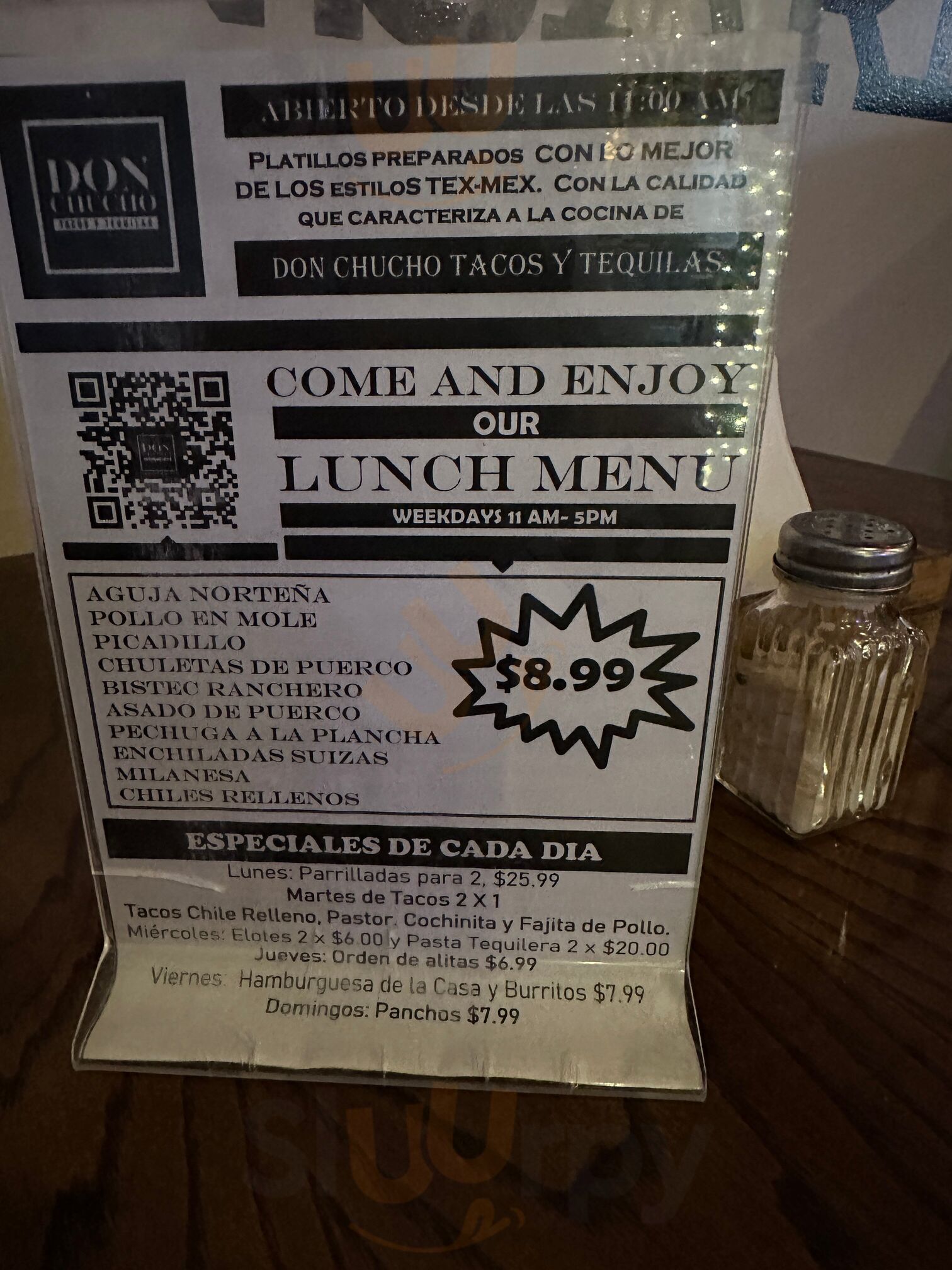 Don Chuchos Tacos Y Tequilas