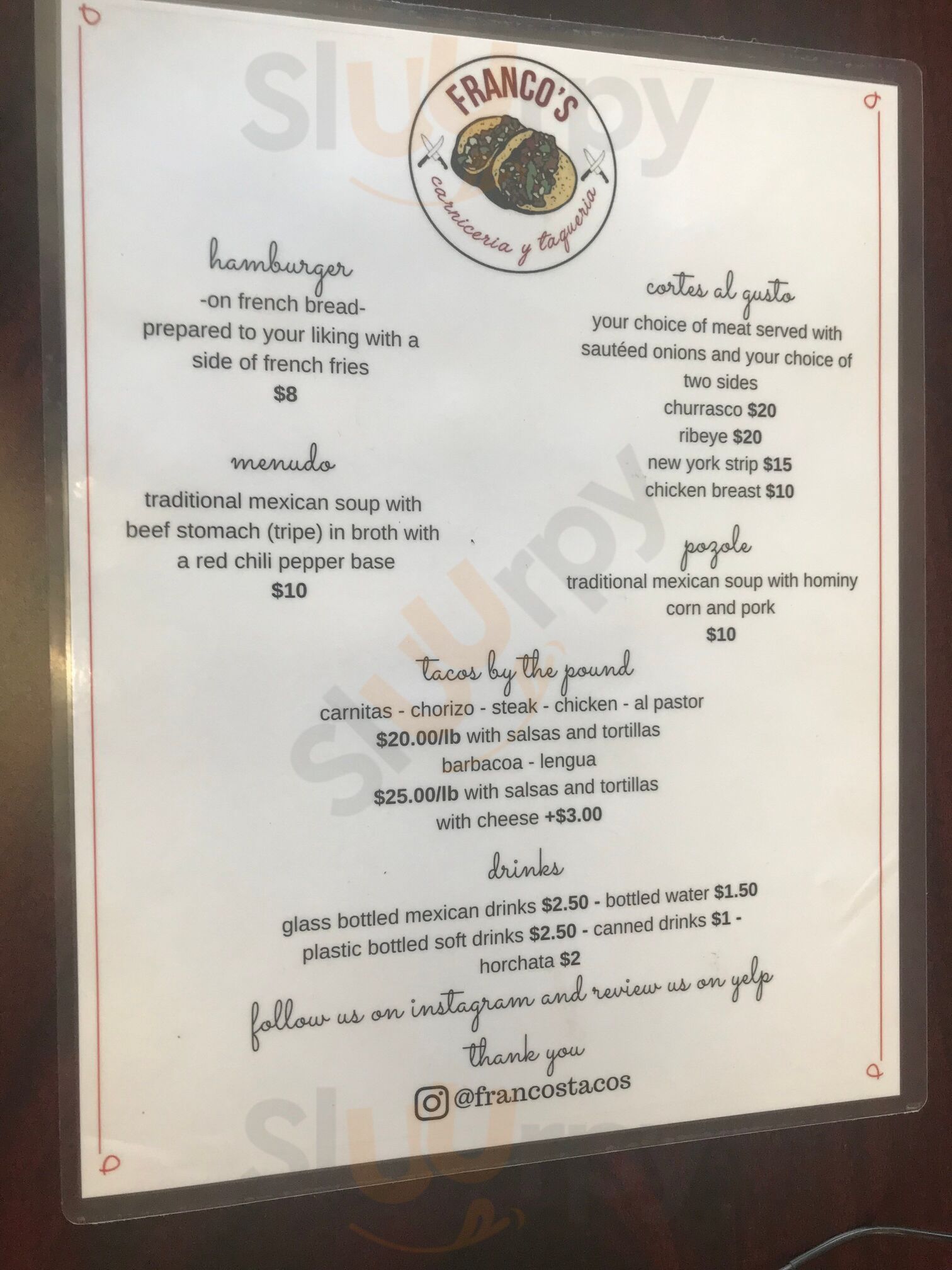 Carniceria Y Taqueria Franco's