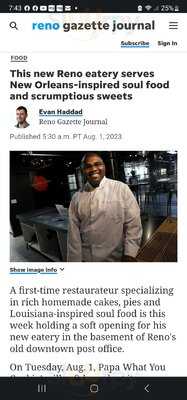 Papa What You Cooking