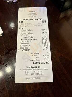 The Harrison Brassiere And Bar