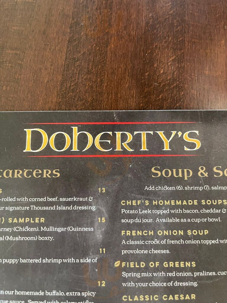 Doherty's Irish Pub & Restaurant