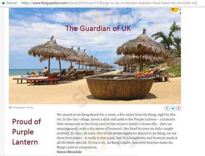 Purple Lantern( An Bang Beach Hoi An)