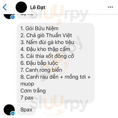 Quán Cơm Chay Bửu Niệm