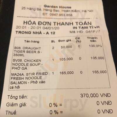 Garden House Restaurant