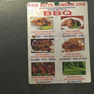 Five Boys Number One