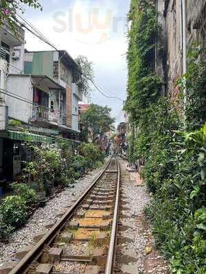 Hanoi 1990s - Train Coffee