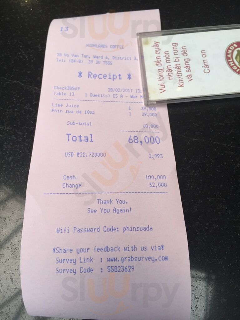 Quán Cà Phê Highlands Coffee