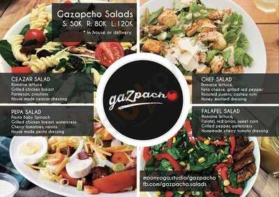 Gazpacho Salad Bar