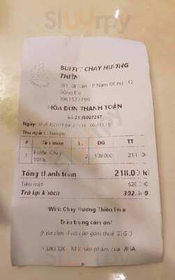 Buffet Chay Hương Thiền